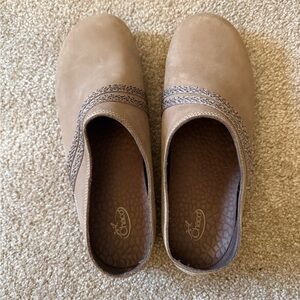 Chaco Women's Tan Slip-On Shoes Harper slide caribou 9.5